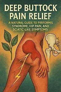 Deep Buttock Pain Relief: A Natural Guide to Piriformis Syndrome, Hip Pain, and Sciatic-Like Symptoms
