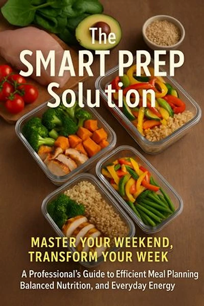 The Smart Prep Solution: Master Your Weekend, Transform Your Week A Professional’s Guide to Efficient Meal Planning, Balanced Nutrition, and Everyday Energy