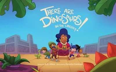 There Are Dinosaurs in the Library!