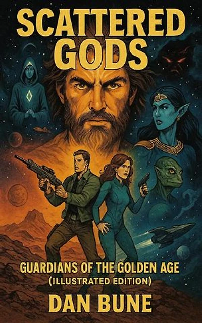 The Scattered Gods: Guardians of the Golden Age (Illustrated Edition)