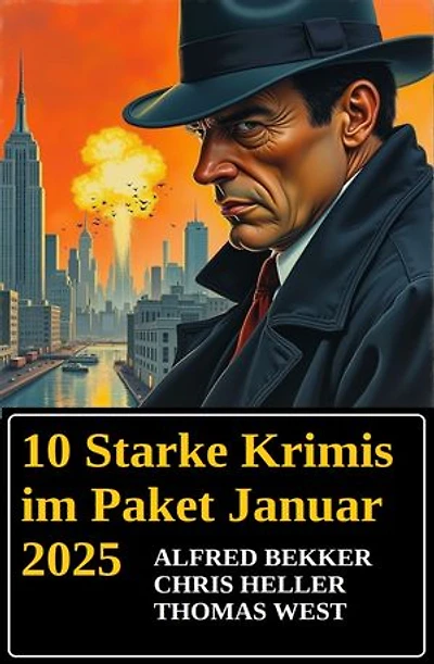 10 Starke Krimis im Paket Januar 2025