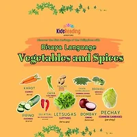 Bisaya Language: Vegetables and Spices: Bisaya Language, #8