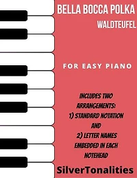 Bella Bocca Polka Easy Piano Sheet Music Combo