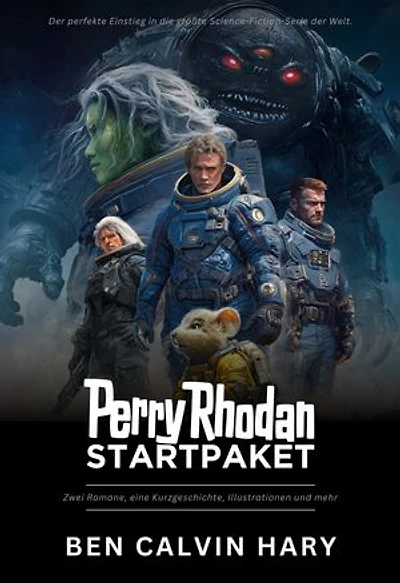 Perry Rhodan Startpaket: Zwei Romane, eine Kurzgeschichte, Illustrationen und mehr