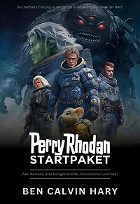 Perry Rhodan Startpaket: Zwei Romane, eine Kurzgeschichte, Illustrationen und mehr