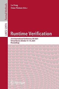 Runtime Verification: 21st International Conference, Rv 2021, Virtual Event, October 11-14, Proceedings
