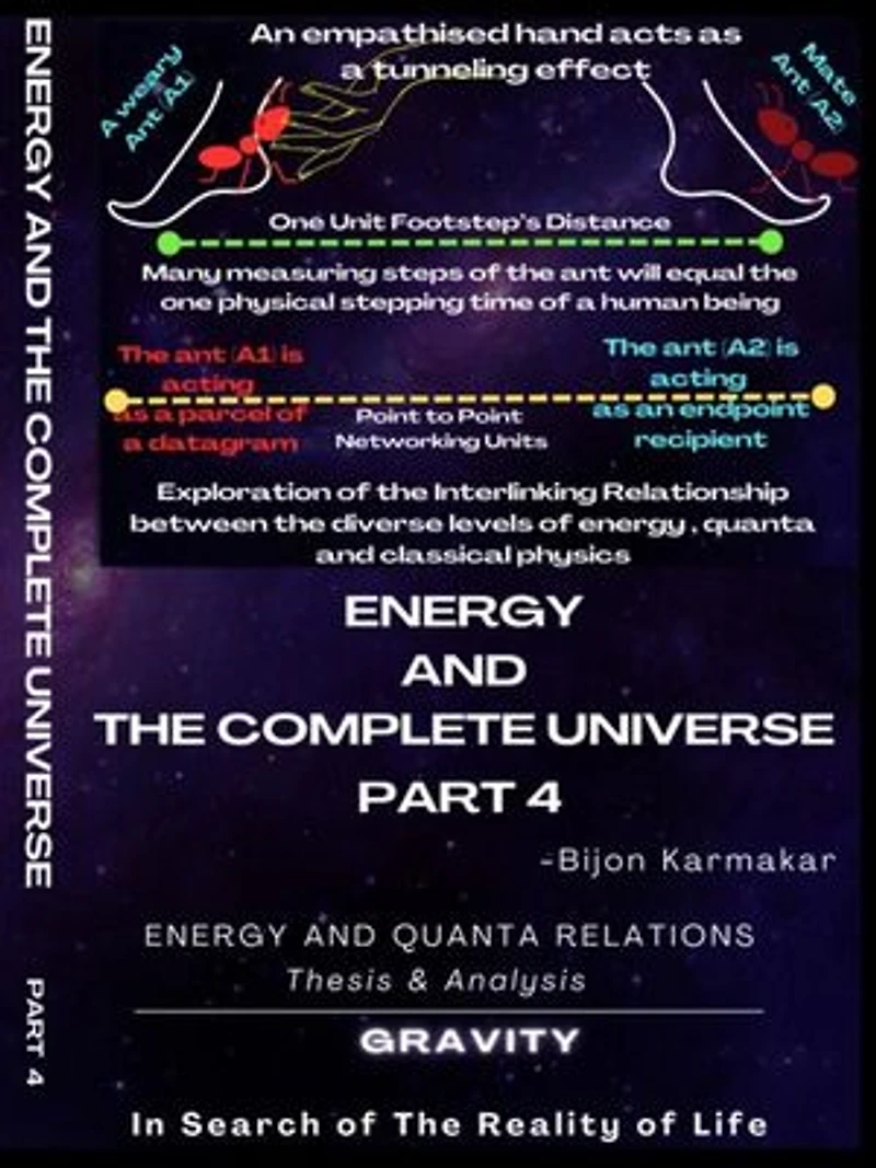 Energy and The Complete Universe. Part 4. Subtitle: Energy and Quanta Relation. (Thesis & Analysis). Gravity. In Search of The Reality of Life!: 4, #4