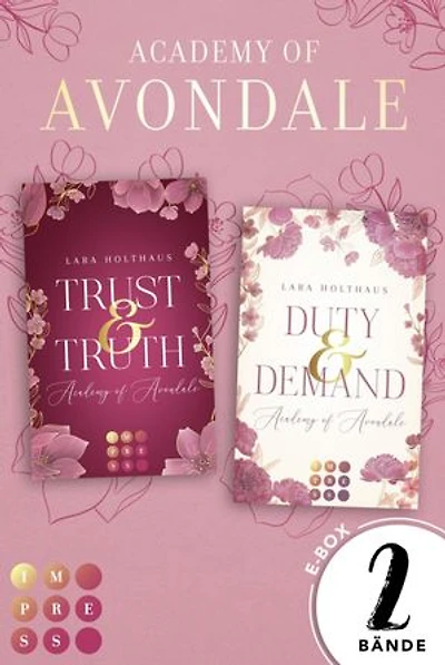 Academy of Avondale: 2 Bände in einem Bundle!: Gefühlvolle New-Adult-Romance in glamourösem Academy-Setting
