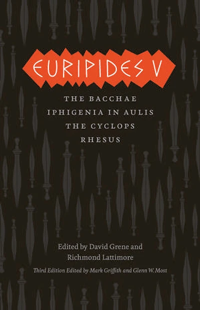 Euripides V: Bacchae, Iphigenia Aulis, The Cyclops, Rhesus