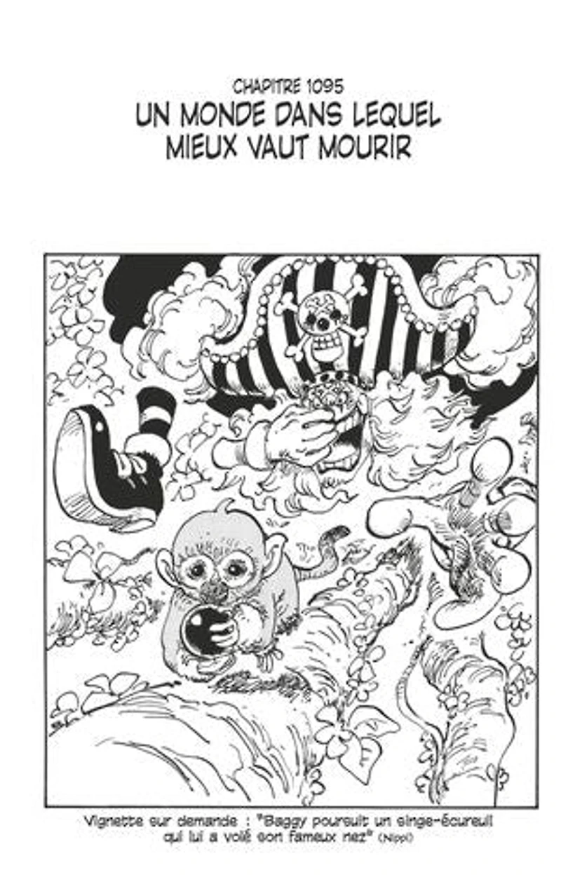 One Piece édition originale - Chapitre 1095: Un monde dans lequel mieux vaut mourir