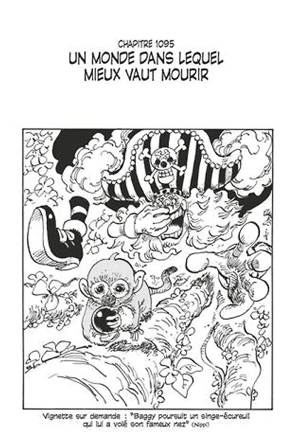 One Piece édition originale - Chapitre 1095: Un monde dans lequel mieux vaut mourir