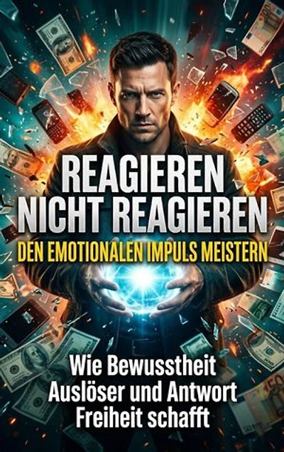 Reagieren nicht reagieren: Den emotionalen Impuls meistern: Wie Bewusstheit zwischen Auslöser und Antwort Freiheit schafft