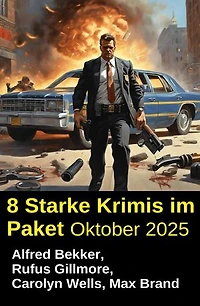 8 Starke Krimis im Paket Oktober 2025