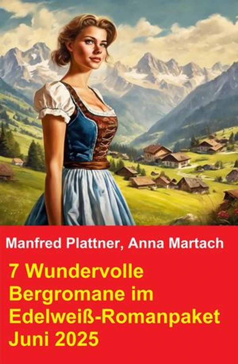 7 Wundervolle Bergromane im Edelweiß-Romanpaket Juni 2025