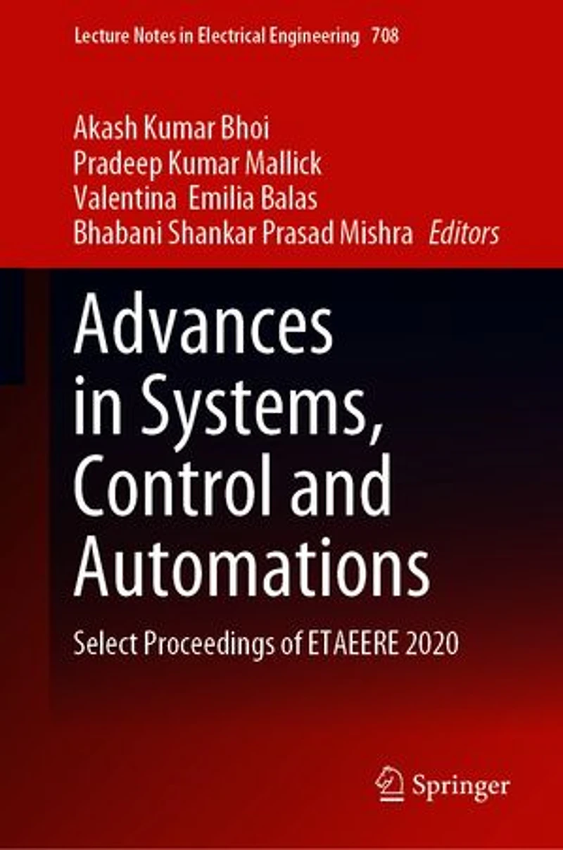 Advances Systems, Control And Automations: Select Proceedings Of Etaeere 2020
