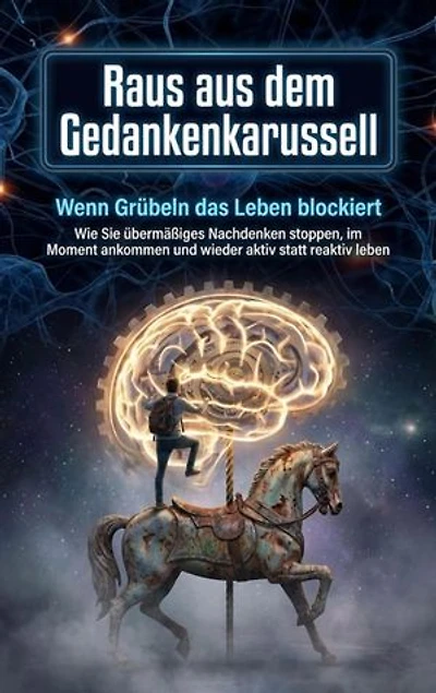 Raus aus dem Gedankenkarussell: Wenn Grübeln das Leben blockiert: Wie Sie übermäßiges Nachdenken stoppen, im Moment ankommen und wieder aktiv statt reaktiv leben