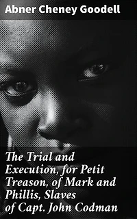 The Trial and Execution, for Petit Treason, of Mark and Phillis, Slaves of Capt. John Codman: Uncovering America's Legal Past Through a Tale of Treason and Slavery