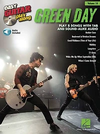 Green Day: Easy Guitar Play-along Volume 10