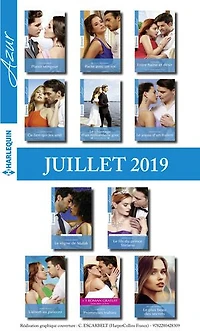 11 romans Azur + 1 gratuit (n°4103 à 4113 - Juillet 2019)