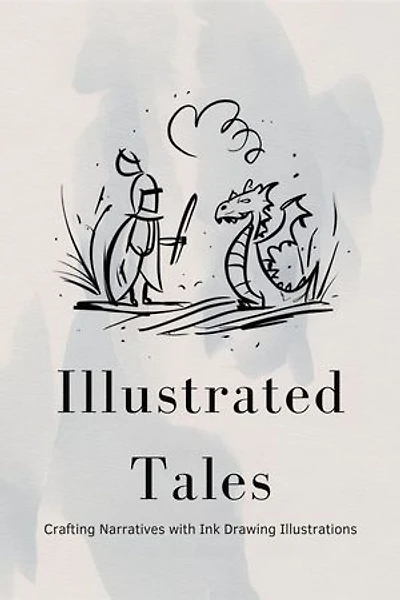 Illustrated Tales: Crafting Narratives with Ink Drawing Illustrations