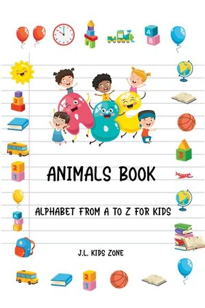 ABC Animals Book : Alphabet from A to Z for Kids