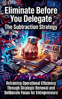 Eliminate Before You Delegate: The Subtraction Strategy: Reframing Operational Efficiency Through Strategic Removal and Deliberate Focus for Entrepreneurs