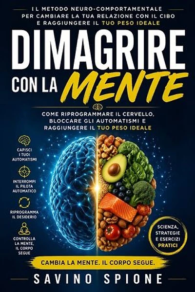 Dimagrire con la mente: Il metodo per spegnere la fame nervosa e trasformare il corpo partendo dal cervello