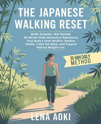 The Japanese Walking Reset: Walk Smarter, Not Harder — 30-Minute Daily Method to Rebalance Your Body's Inner Rhythm, Restore Vitality, Calm the Mind, and Support Natural Weight Loss.