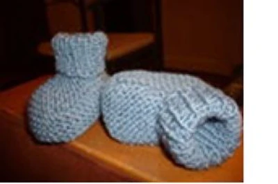 3 PATRONS CHAUSSONS Bébés