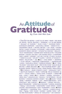 An Attitude of Gratitude