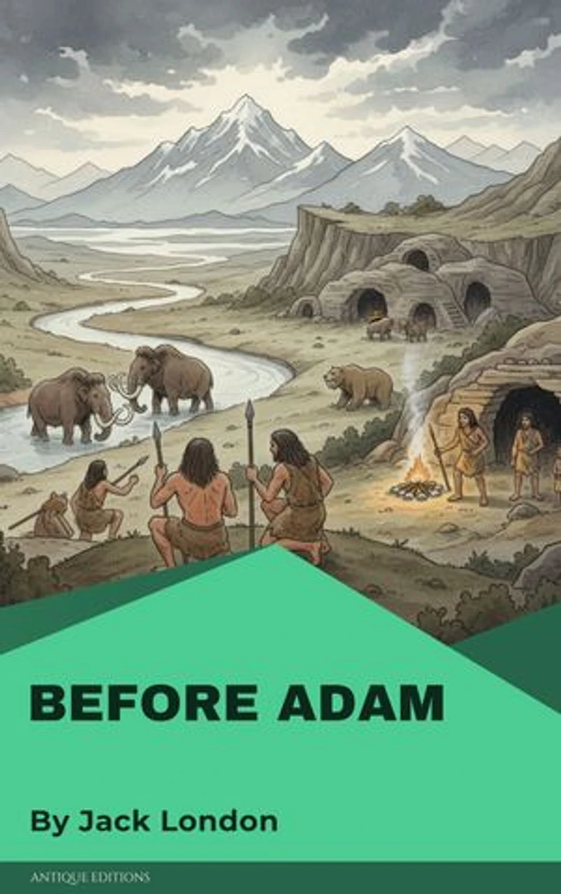 Before Adam: A Classic Prehistoric Adventure Novel by Jack London