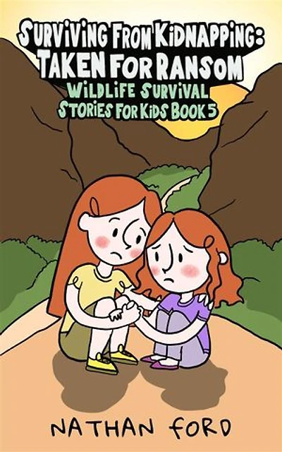 Surviving From Kidnapping: Taken for Ransom (Wildlife Survival Stories for Kids Book 5)(Full Length Chapter Books for Kids Ages 6-12) (Includes Children Educational Worksheets)