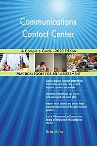 Communications Contact Center A Complete Guide - 2020 Edition