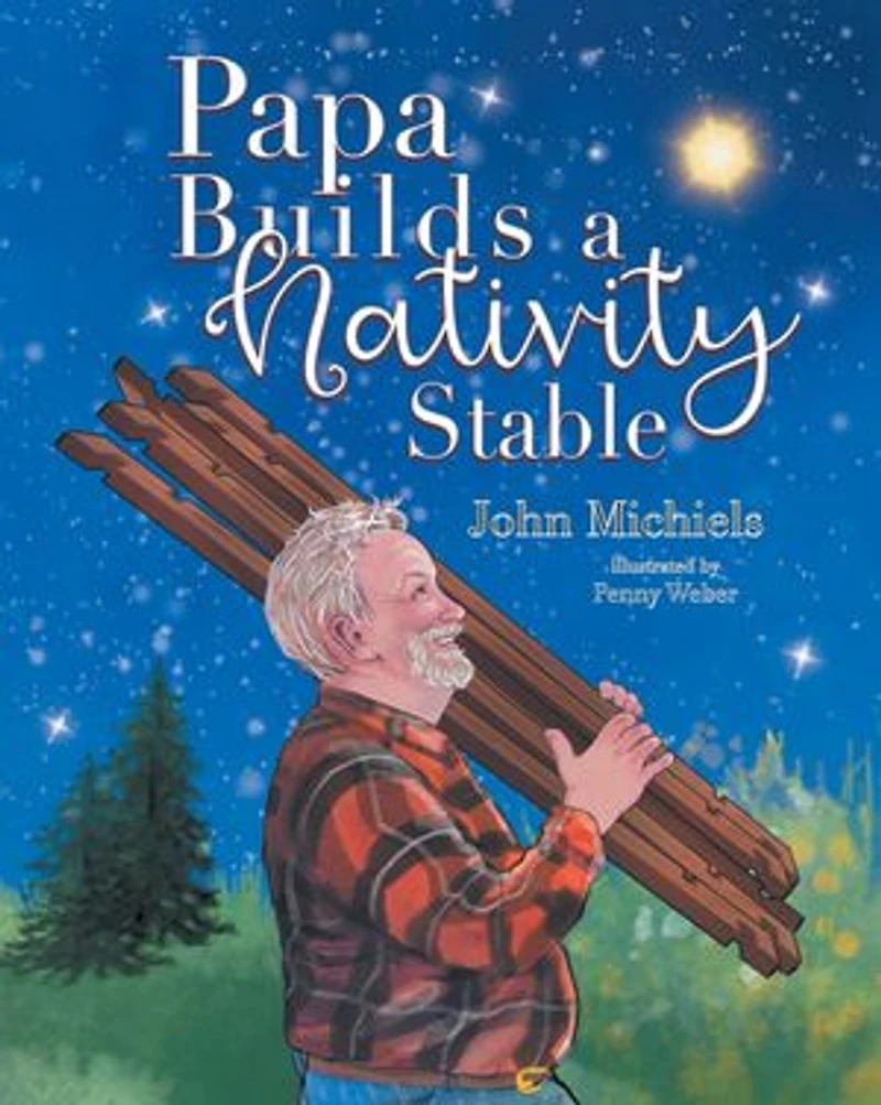 Papa Builds A Nativity Stable
