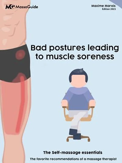 Bad postures leading to muscle soreness: The self-massage essentials