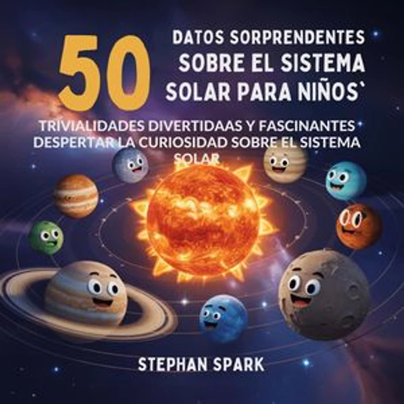 50 Datos Sorprendentes Sobre El Sistema Solar Para Niños: Curiosidades Divertidas Y Fascinantes Para Despertar La Curiosidad Sobre El Sistema Solar!