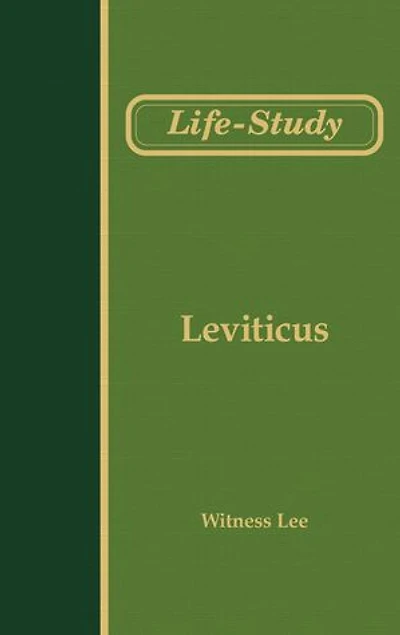 Life-study of Leviticus