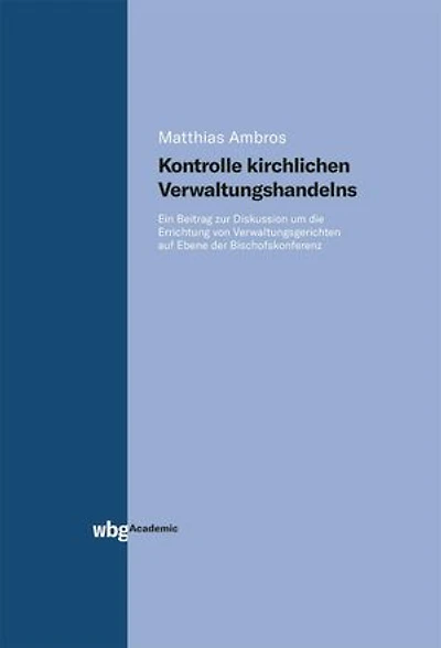 Kontrolle kirchlichen Verwaltungshandelns