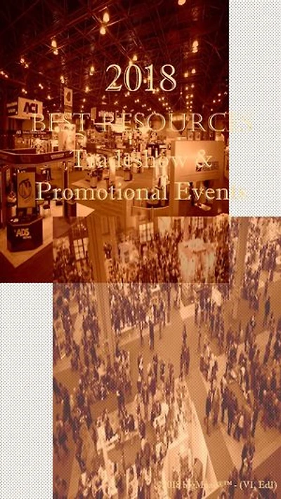 2018 Best Resources for Tradeshow & Promotional Events