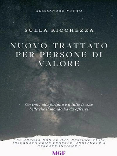 I Trattato : Sulla Ricchezza