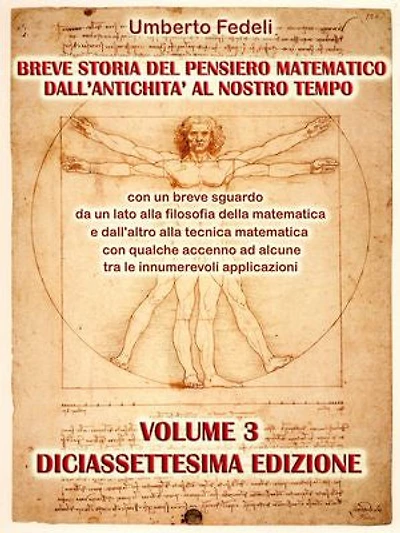 BREVE STORIA DEL PENSIERO MATEMATICO DALL'ANTICHITA' AL NOSTRO TEMPO