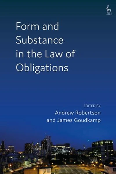 Form and Substance the Law of Obligations