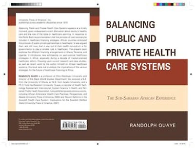 Balancing Public and Private Health Care Systems: The Sub-Saharan African Experience