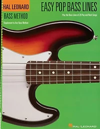 Easy Pop Bass Lines: Supplemental Songbook to Book 1 of the Hal Leonard Method