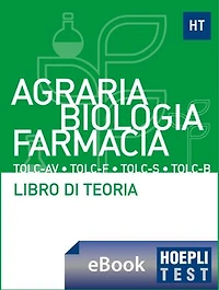 Teoria - Agraria, Scienze biologiche, Farmacia: Libro di teoria con esercizi