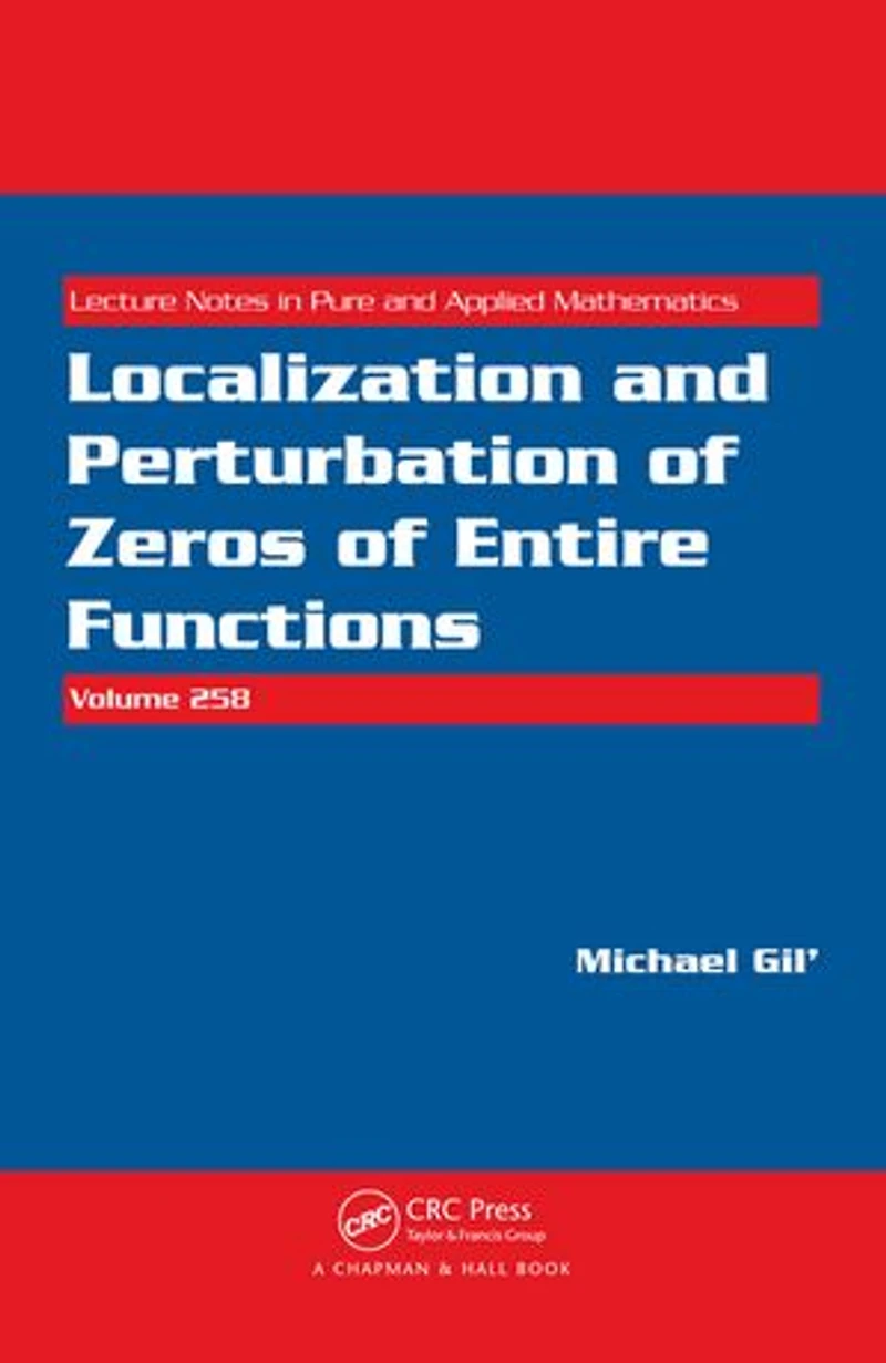 Localization and Perturbation of Zeros Entire Functions
