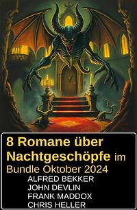 8 Romane über Nachtgeschöpfe im Bundle Oktober 2024