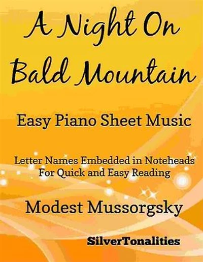 A Night on Bald Mountain Easy Piano Sheet Music