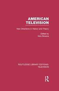 American Television: New Directions History And Theory