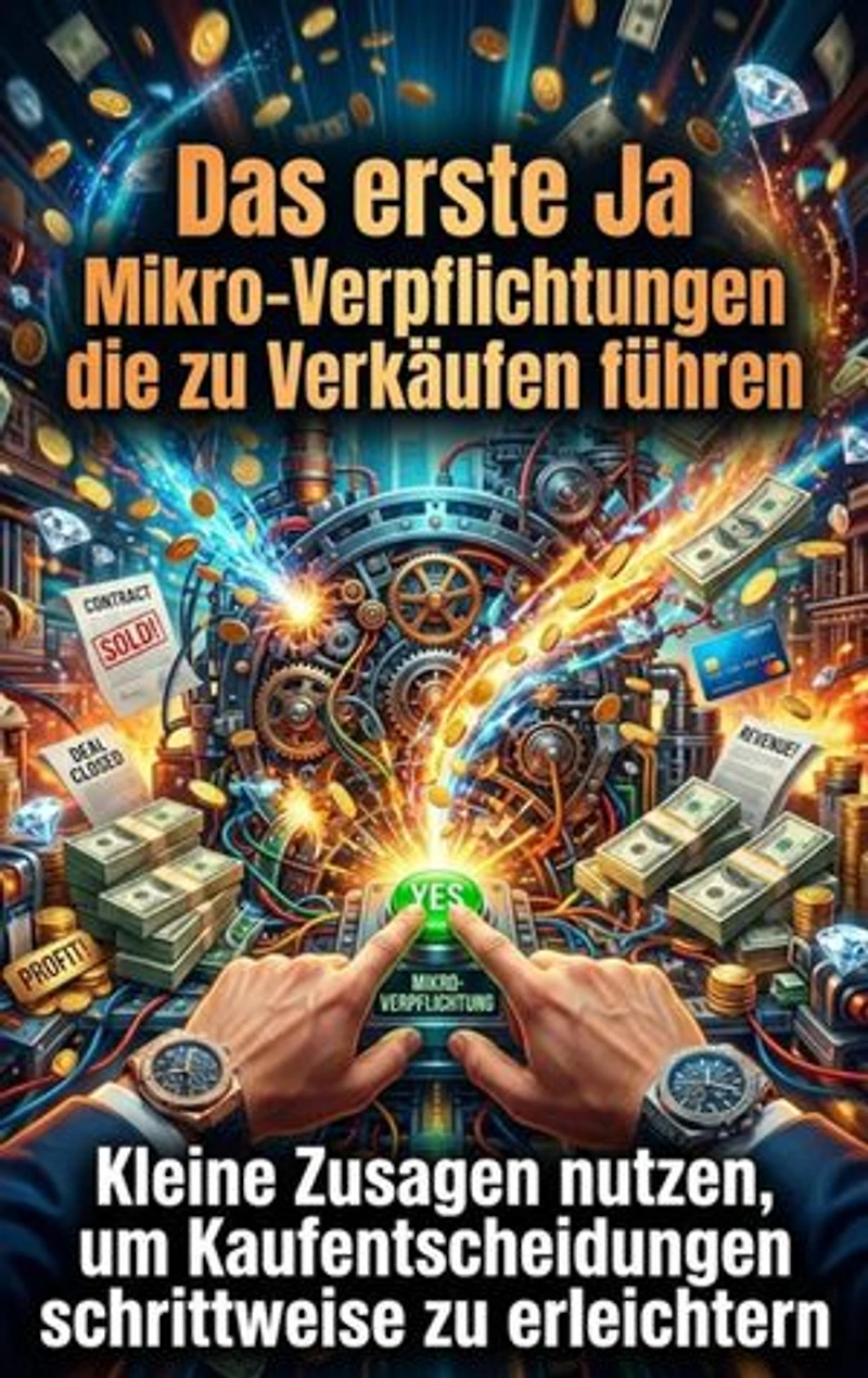 Das erste Ja: Mikro-Verpflichtungen die zu Verkäufen führen: Kleine Zusagen nutzen, um Kaufentscheidungen schrittweise zu erleichtern